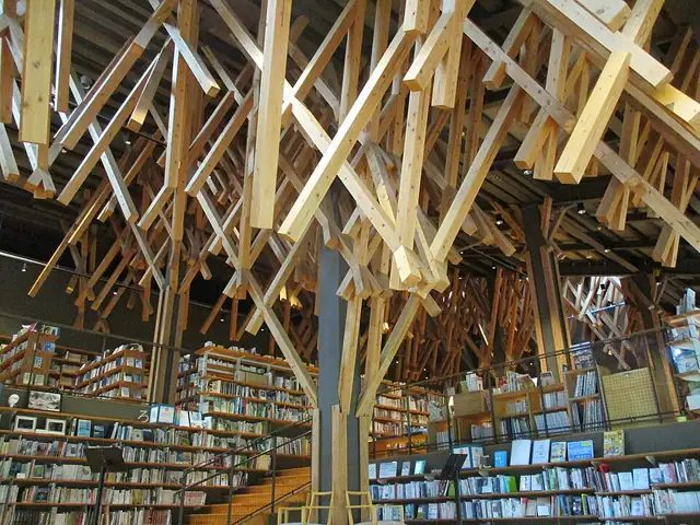 雲の上の図書館（梼原町）