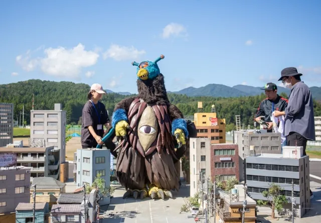 特撮体験ワークショップのチラシ
