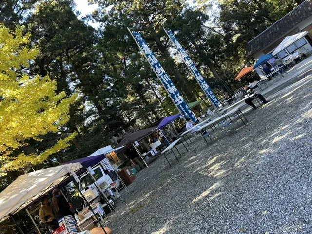 いけがわマルシェのチラシ