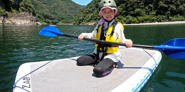仁淀川 水上さんぽ体験（ZAB・SUP）のチラシ