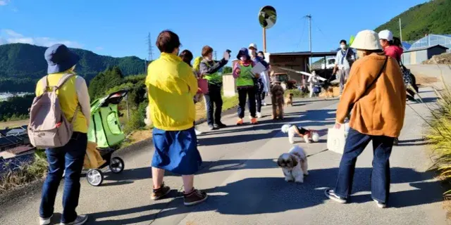 愛犬と備える防災お散歩のチラシ