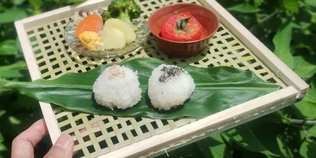 竹トレーづくりのチラシ