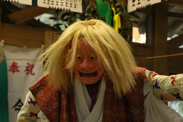 名野川磐門神楽のチラシ