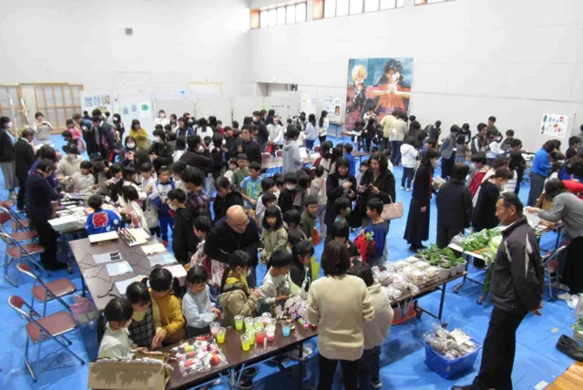 四万十町特別支援学級 児童・生徒作品展のチラシ