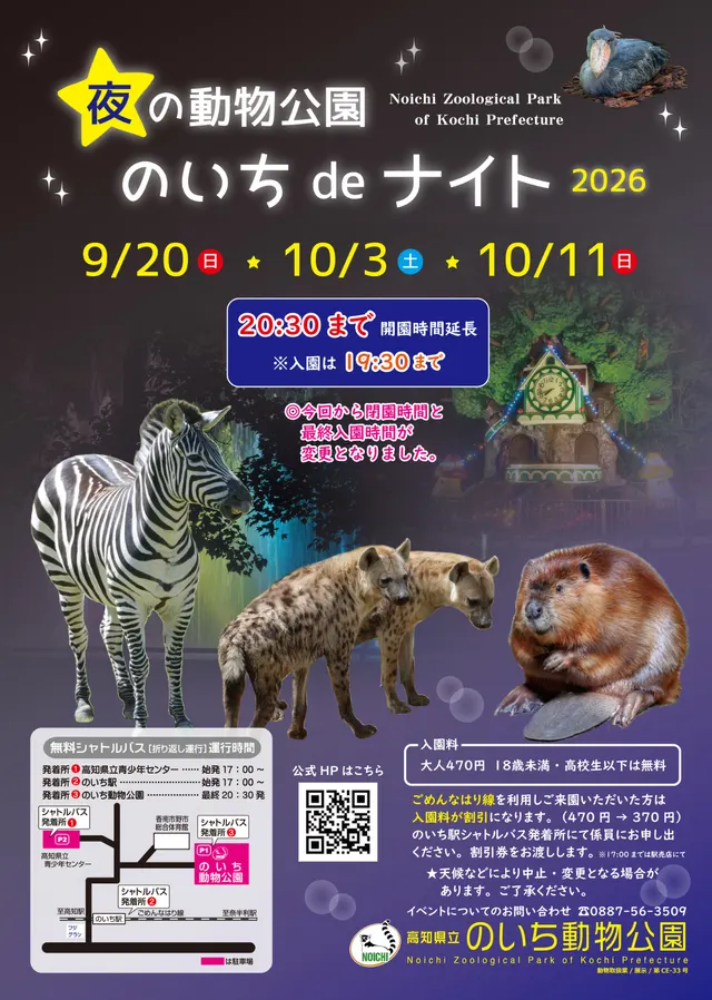 のいちdeハロウィンナイトのチラシ