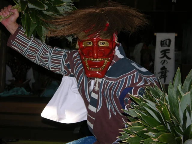 池川神楽のチラシ