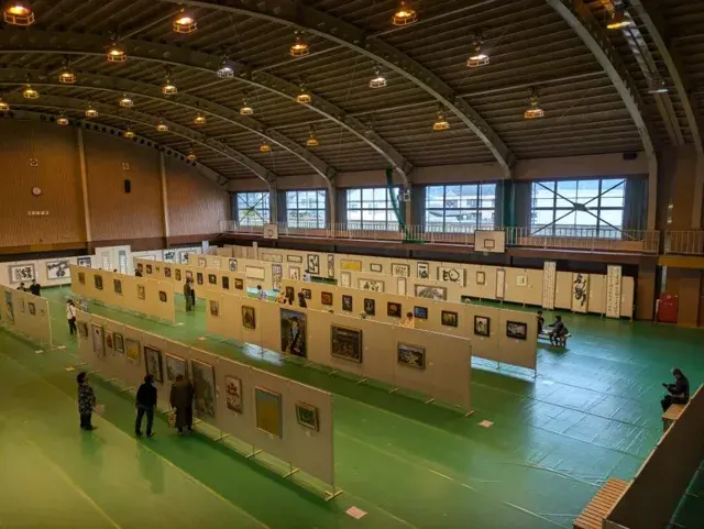第72回安芸市美術展覧会のチラシ