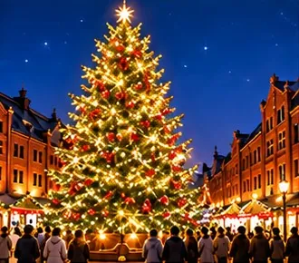 Christmas Market in 横浜赤レンガ倉庫（イメージイラスト）