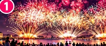 土浦全国花火競技大会（イメージイラスト）
