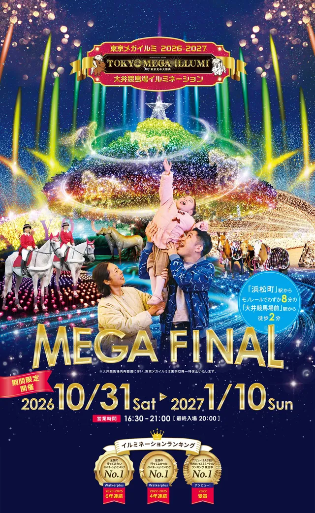 東京メガイルミ（公式サイトの写真）