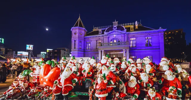 KBC FESTA de SANTA イルミネーション（公式サイトの写真）
