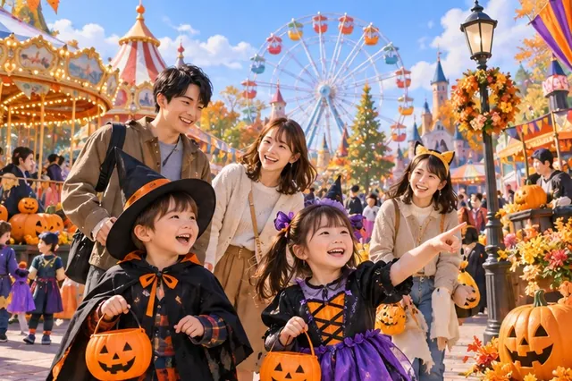 富士急ハイランド トーマスランド HALLOWEEN PARTY！（イメージイラスト）