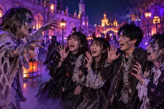 USJ ハロウィーン・ホラー・ナイト（イメージイラスト）