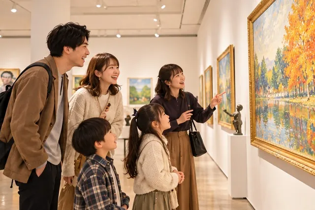 国立西洋美術館（イメージイラスト）