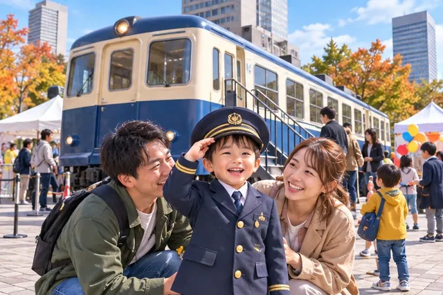 鉄道フェスティバル（イメージイラスト）